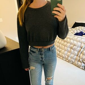 ALO cropped sweatshirt size XS (? No tag)